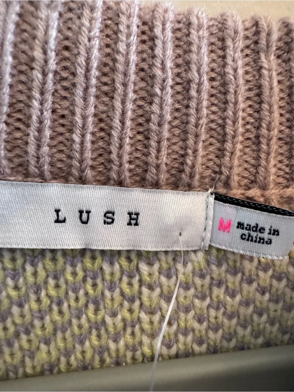 Lush cozy knit